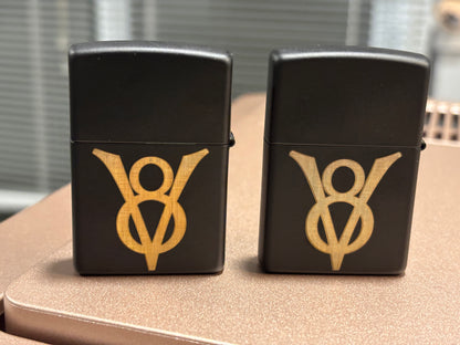 Custom Engraved Black Zippo Lighter – Personalized Laser Engraving – Groomsmen Gift, Best Man Gift, Wedding Gift for Him, Custom Lighter