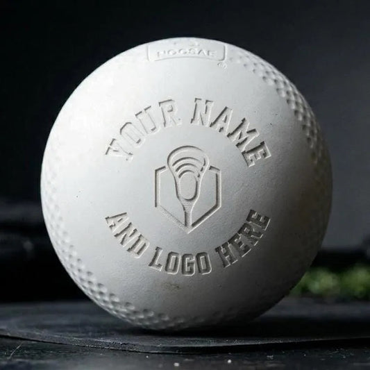 Custom Engraved Lacrosse Ball | Personalized Name, Logo UV Laser Rubber Ball