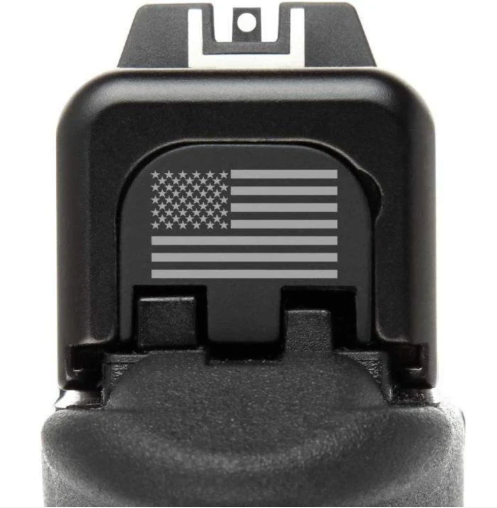 Engraved Glock Back Plate- Glock 43, 43x, 48