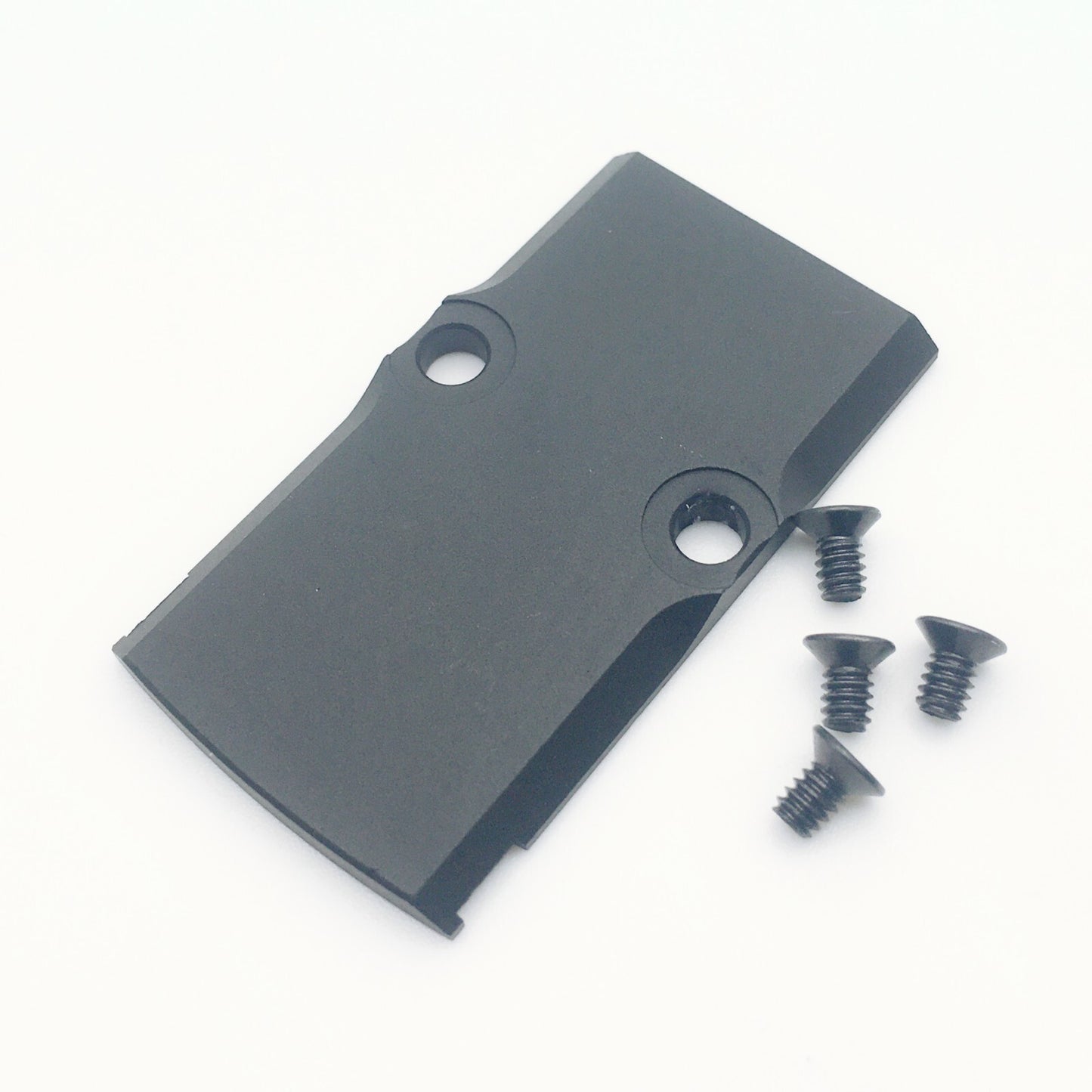 RMR Cover Plate For Glock 17/19/26 Cut Slide Aluminum- Black